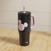 Zak Designs 40oz Stainless Steel Vacuum Insulated Tumbler with Silicone Straw - 4 of 4