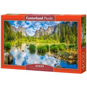 4000 Piece Jigsaw Puzzle, Yosemite Valley, USA, Landscape puzzle, National Park, Adult Puzzle, Castorland C-400362-2 - 1 of 4