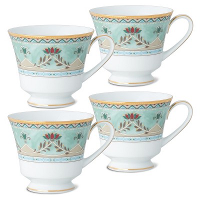 Noritake Serene Garden Set of 4 Cups