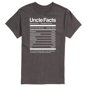 Men's - Instant Message - Uncle Facts Short Sleeve Graphic T-Shirt - 1 of 4