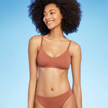 Women's Colorblock Square Neck Bralette Bikini Top - Wild Fable™ : Target