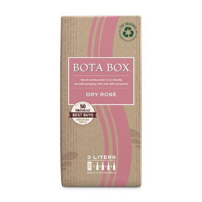 Bota Box Dry Rose Wine - 3L Box