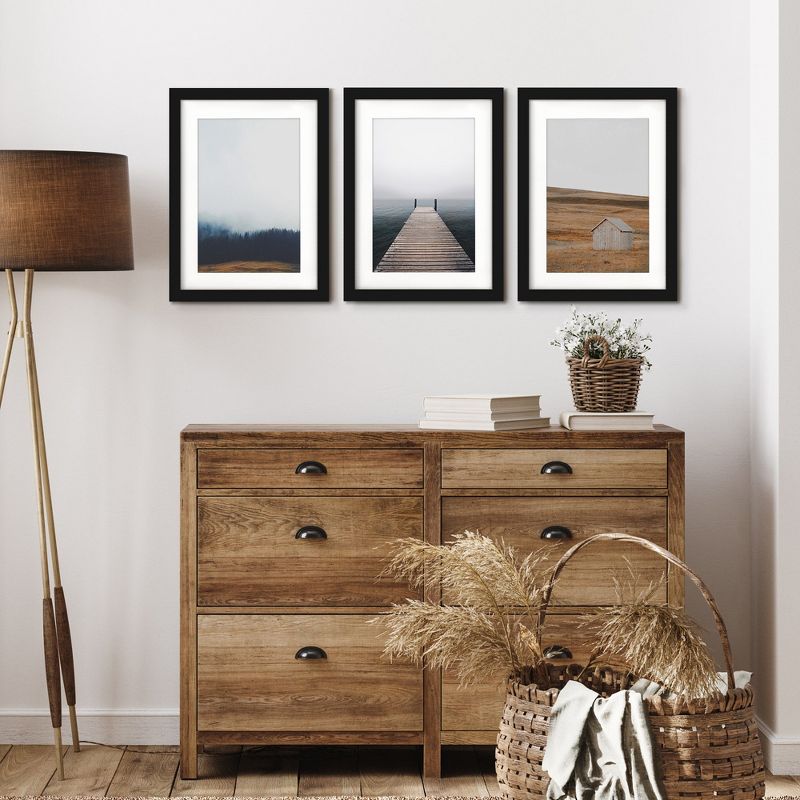 Americanflat Farmhouse (Set Of 3) Nature Photography By Tanya Shumkina Framed Triptych Wall Art Set, 3 of 5