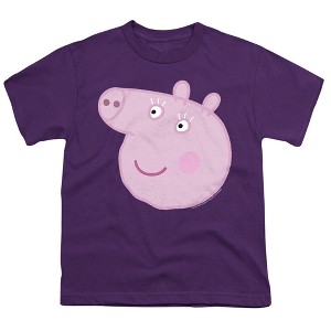 Boys' Peppa Pig Granny Pig Face T-Shirt - 1 of 4