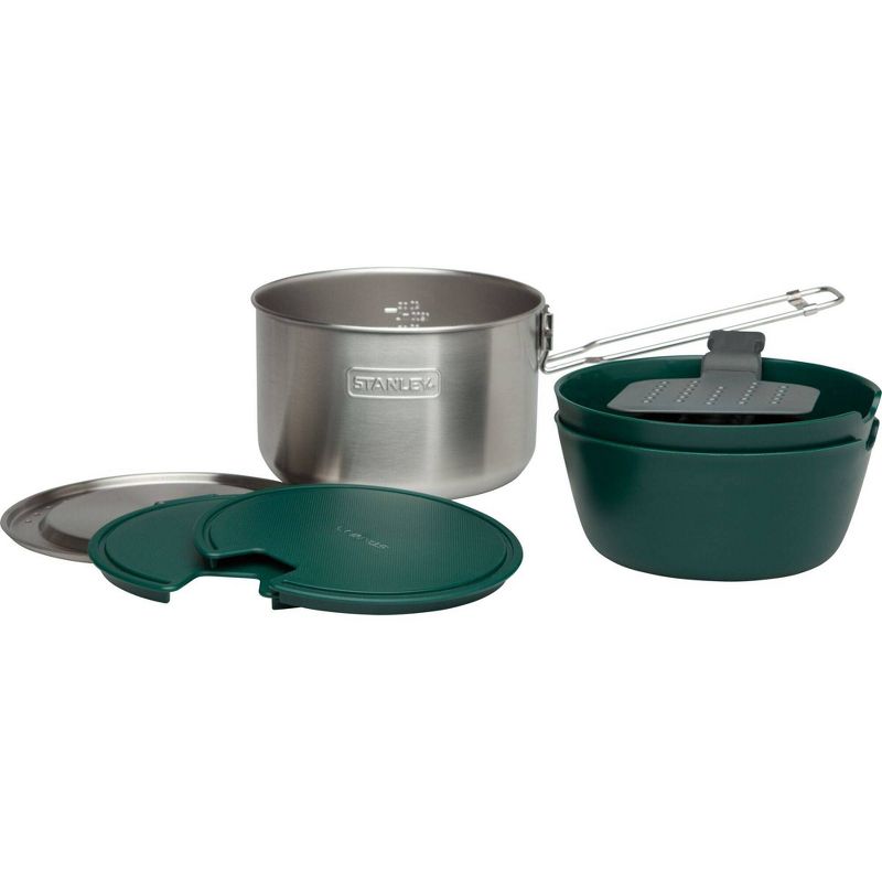 Stanley Adventure Stainless Steel All-In-One Two Bowl Cook Set, 3 of 8