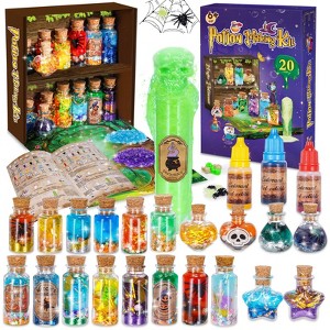 Magic Potion Kit for Kids,FUNFORFUN 6 7 8 9 10 11 Year Old Girls Gifts,20 Bottles Craft Kits Toys for Kids Girls Age 8-12,Birthday Gifts for Age 6-12 - 1 of 4