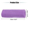 Unique Bargains Sweat Absorbing Cotton Yarn Latex Wrist Sweatbands Wrist Band 3.15"x5.91" 1 Pair - 4 of 4