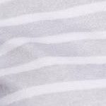 heather white stripes