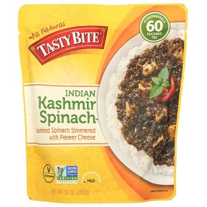Tasty Bite, Indian Kashmir Spinach, Mild, 10 oz - 1 of 2