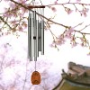 Woodstock Wind Chimes Signature Collection  Woodstock Mindfulness Chime Silver Wind Chime - 2 of 4