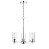 Millennium Lighting Verlana 3 - Light Chandelier in  Chrome - 3 of 4