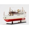 Old Modern Handicrafts Korsholm III Ship Model 24 Inch Handcrafted with Exotic Woods and 3D Rear Deck - 3 of 4