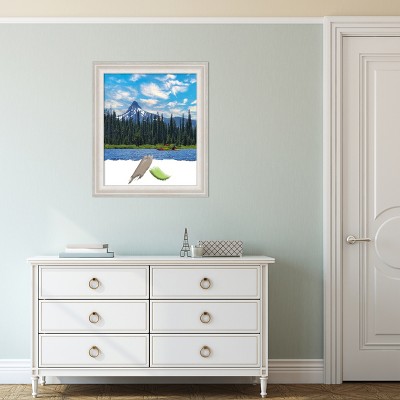 Trio White Wash Silver Polystyrene Wall Picture Frame