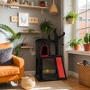 FURNIinspire Pet Tower Halloween Cat Tree Cute Cat Tower with Condo, Scratching Post, Indoor Pet Furniture Kitten Gift, Black, 25.35"*21.45"*40.95" - 2 of 4