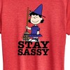 Women's - Peanuts - Lucy Stay Sassy Short Sleeve Graphic T-Shirt - 2 of 4