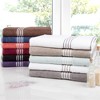 8pc Striped Bath Towel Set - Yorkshire Home - 4 of 4