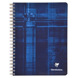 Clairefontaine Wirebound Notebook - Graph w/4 tabs 112 sheets - 8 1/4 x 11 3/4 - 1 of 3