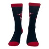 I Saw That You Nasty Socks Funny Xmas Party Santa Claus Sees You Joke Footwear - Crazy Dog Socks - 3 of 4