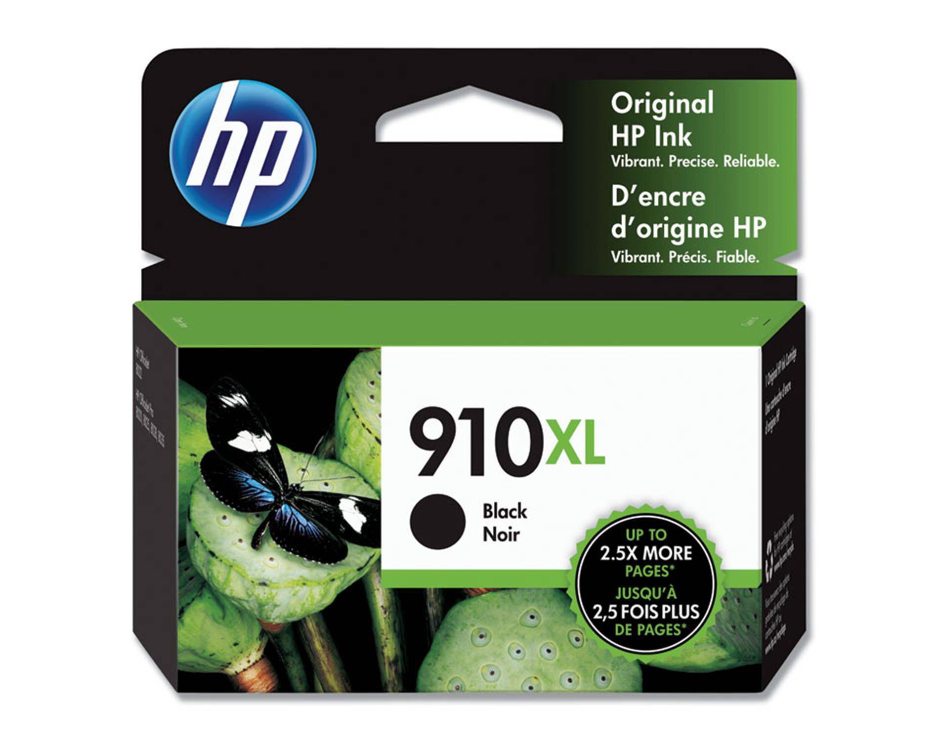 HP 910XL Original Ink Cartridge - Black (3YL65AN): High Yield Printer Ink Series