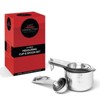 Last Confection 13-Piece Stainless Steel Measuring Spoon & Cup Set - Measurements for Spices, Cooking & Baking Ingredients - 4 of 4