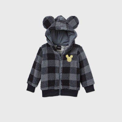 toddler boy fleece jacket with hood