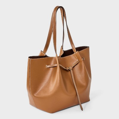 Belted Pinched Handle Tote Handbag - A New Day' - image 3