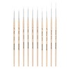Creative Mark Disposable Detail Brushes - 100 Pack - Disposable Detail Brushes for One-Time Use Painting, Commissions, Miniatures, Crafts - 3 of 4