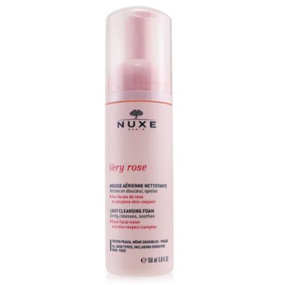 Nuxe Very Rose Light Cleansing Foam, 5 oz