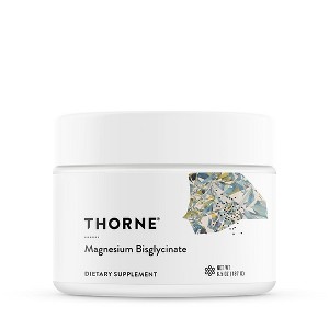 Thorne Magnesium Bisglycinate - Powdered Magnesium Formula - NSF Certified for Sport - Gluten-Free - 6.5 Oz - 60 Servings - 1 of 4
