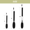 Unique Bargains Kitchen Stainless Steel Cooking Set Silicone Tongs - image 3 of 4