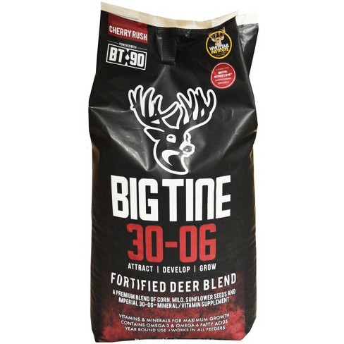 Big Tine Lack/red Nitro Fortified Deer Blend Cherry Rush - 10 Lb : Target