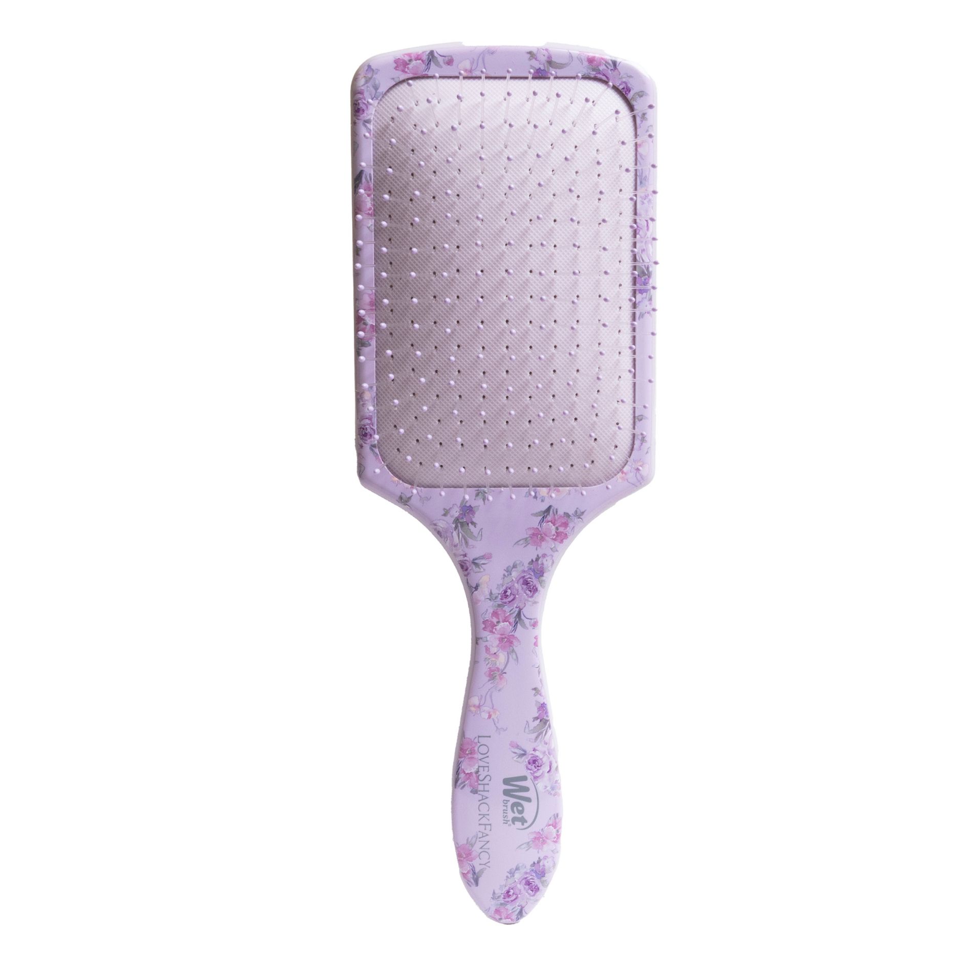LoveShackFancy x Target –  WetBrush Happy Thoughts Paddle Detangler Brush Hibiscus