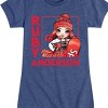 Girls' - Rainbow High - Ruby Anderson Christmas Fitted Short Sleeve Graphic T-Shirt - image 2 of 4