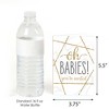 Big Dot of Happiness It's Twins - Fill In Gold Twins Baby Shower Invitations (8 count) - 3 of 4