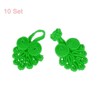 Unique Bargains Nylon Tang Suit Dress Sweater Handmade Sewing Fasteners Knot Closure Buttons 10 Sets - 3 of 4