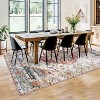 Vintage Boho Rug – Washable, Non-Slip, Medallion Design for Living Room, Bedroom, Home Office, Decorative - 4 of 4