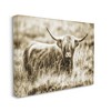 Stupell Industries Vintage Cow In Pasture Canvas Art, 30" x 24" - 2 of 4