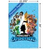 Trends International Minecraft: Legends - Blue Unframed Wall Poster Prints - 3 of 4