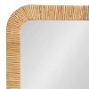 Kate & Laurel All Things Decor 18"X48" Rahfy Rectangle Framed Wall Mirror Natural - 3 of 4