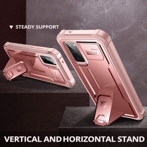 Dexnor for Samsung Galaxy S20 FE Case, [Built in Screen Protector and Kickstand] - 1 of 3