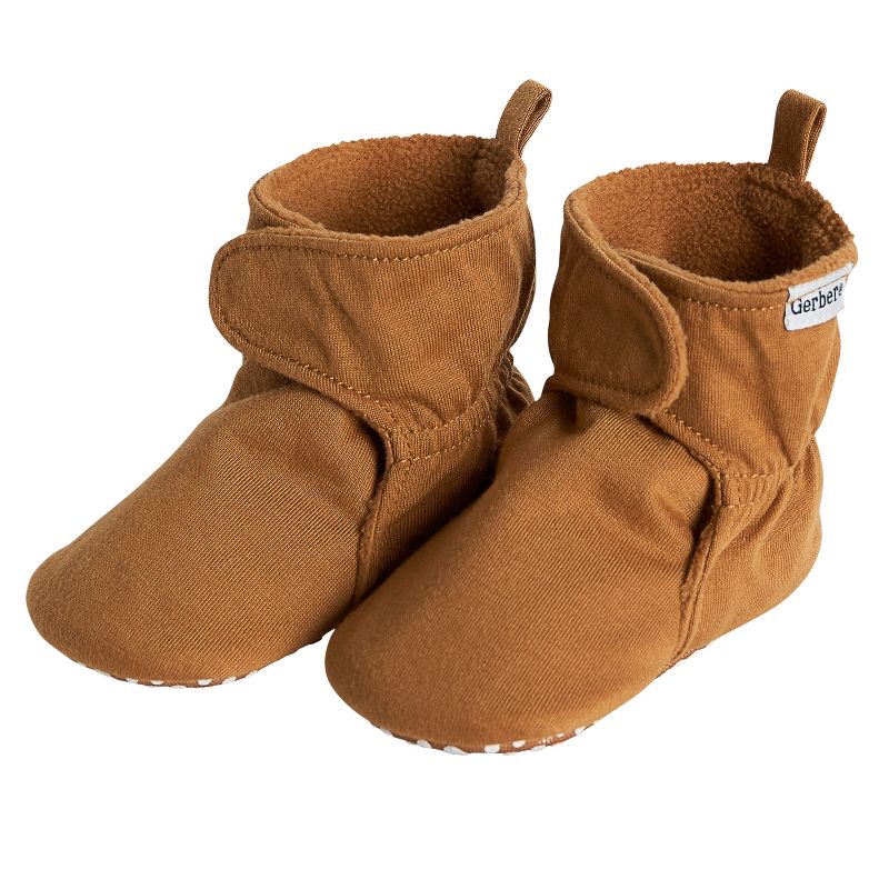 Gerber Baby Boys' and Girls' Soft Booties, 1 of 10