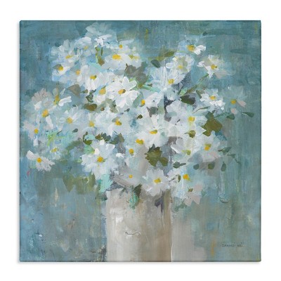 Stupell Industries White Daisy Blooms Abstract Flowers, 36" x 36"