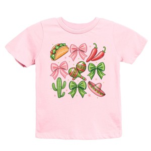 The Juniper Shop Fiesta Coquette Collage Youth Short Sleeve Tee - 1 of 4