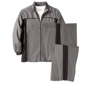 KingSize Men's Big & Tall Long Sleeve Colorblock Tracksuit - 1 of 4