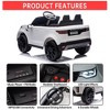 Garvee 12V Kids Electric Ride-On Car with Remote – Land Rover Licensed Toy Vehicle with LED Lights, Music, Seatbelt & Dual Motors - 3 of 4