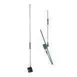 Tram® 25 MHz to 1,300 MHz Scanner Glass-Mount Antenna with RG58/U Cable and BNC Connector