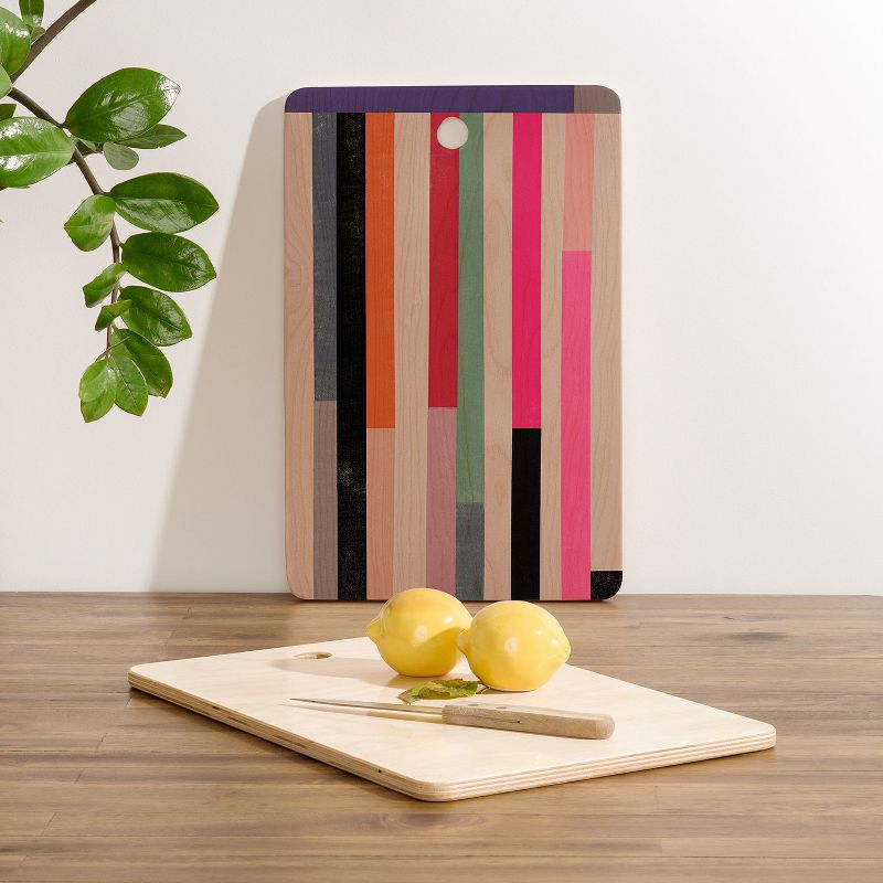 Garima Dhawan quilt study Rectangle Cutting Board - Deny Designs, 3 of 4