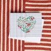 Floral Heart Greeting Card Pack Set (8 ct.) by Ramus & Co - 2 of 4