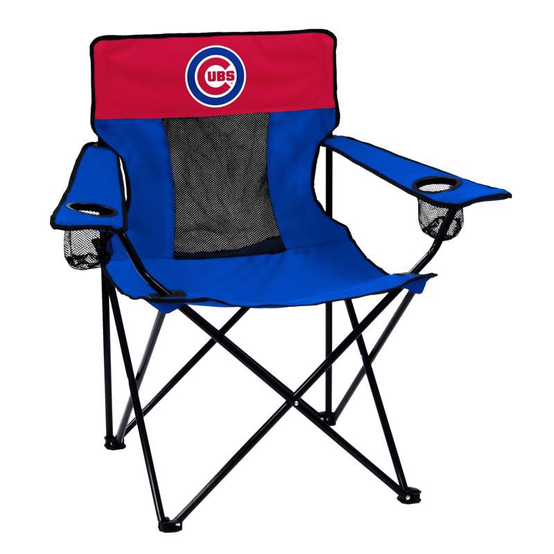 Logo Brands Elite Blue Chicago Cubs Director's Folding Chair, 1 of 2