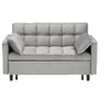 CAVINAS Futon Sofa Couch Pullout Bed, 3 in 1 Convertible Sleeper Sofa Bed, Loveseat Sofa,  Couches for Living Room with Backrest, Toss Pillow, Pocket - 4 of 4